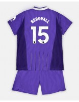 Tottenham Hotspur Lucas Bergvall #15 Tredjedraktsett Barn 2026-27 Korte ermer (+ bukser)